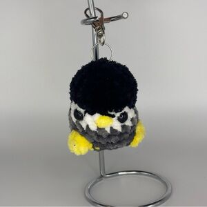 Handmade Crochet Penguin Keychain